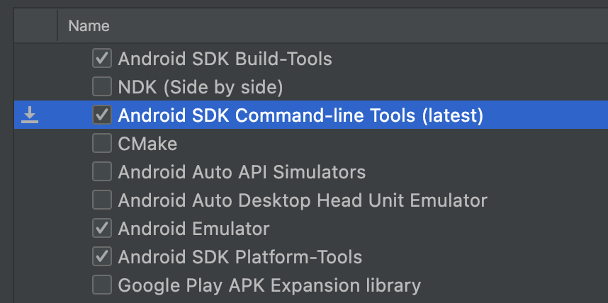 Android SDK Command-line Tools